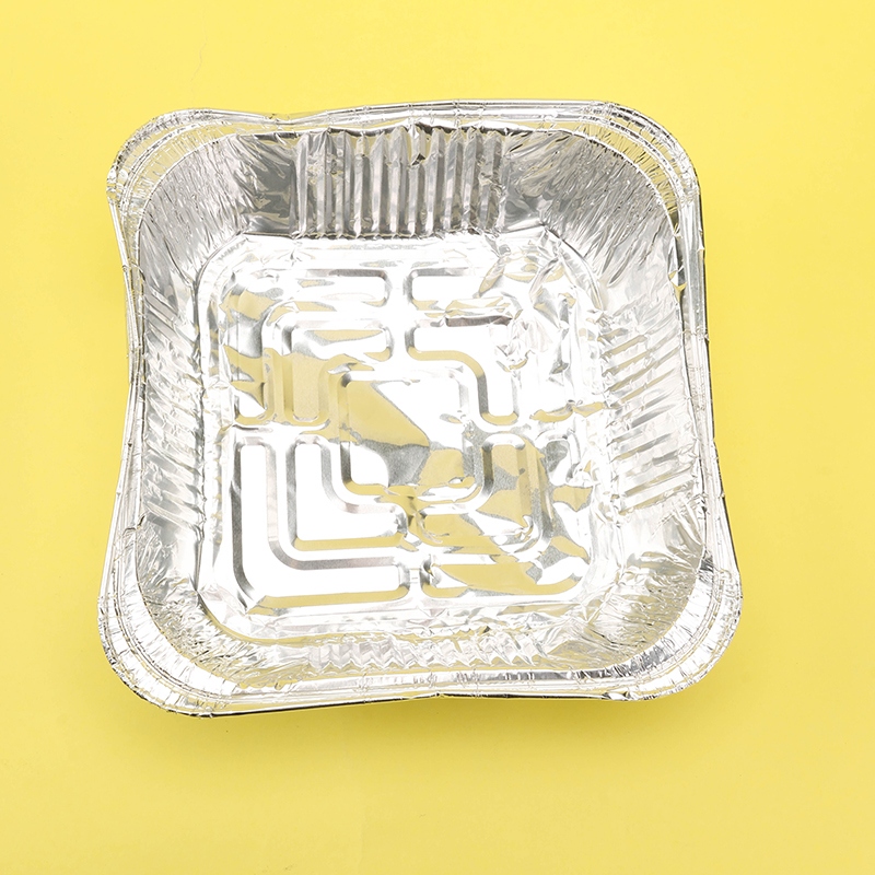 Le Resident Home 168 Square Aluminum Foil Tin Paper Tray 3