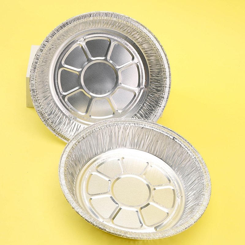 Le Resident Home 113 Round Aluminum Foil Tin Paper Tray 3