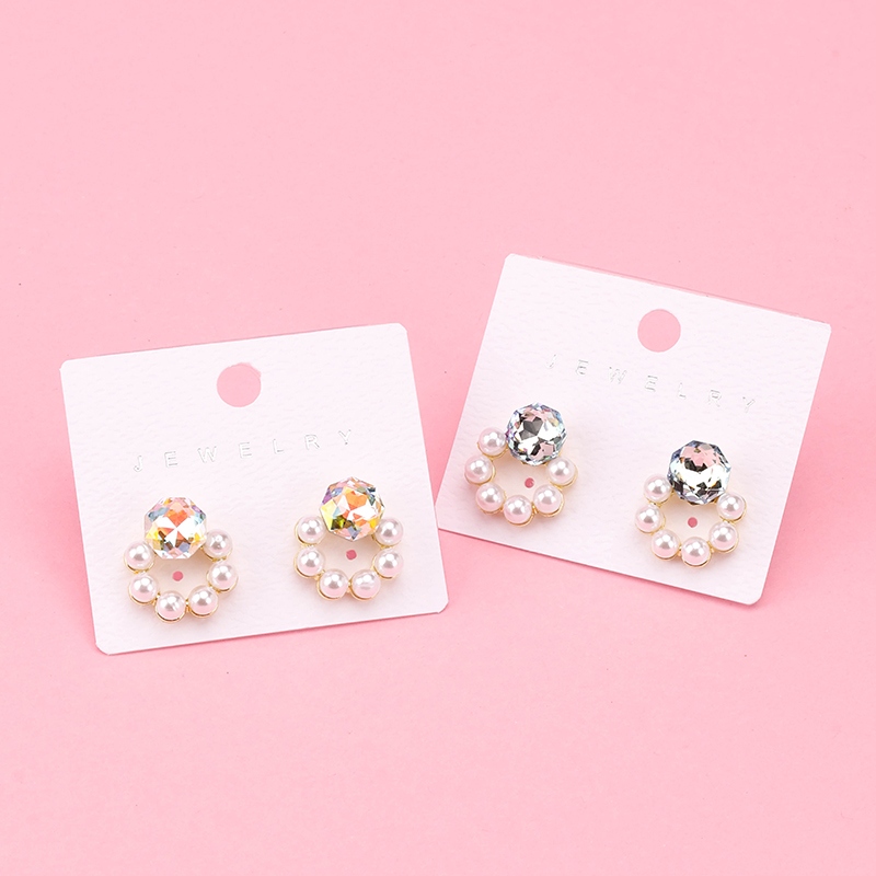 Pendientes de Zircon de Perla Francesa 3