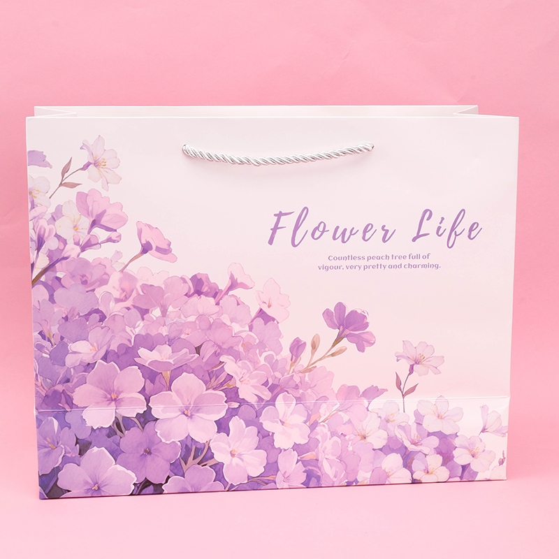 ST450-03 Gran Flor Horizontal y Bolsa de Regalo de Vida 4