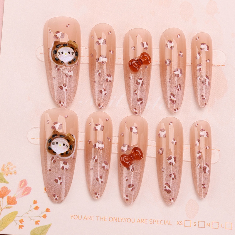 997 Leopardo Serie Uñas Falsas 4