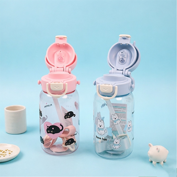 2078 Taza Portátil Antidescalada Para Niños 680ml 4