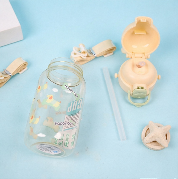 2078 Taza Portátil Antidescalada Para Niños 680ml 6