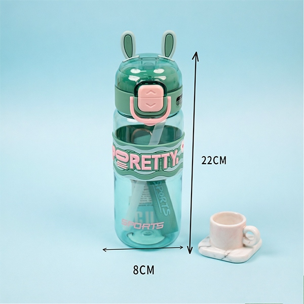 6188 Orejas de Conejo Antisucción Tubo Taza 650ml 6