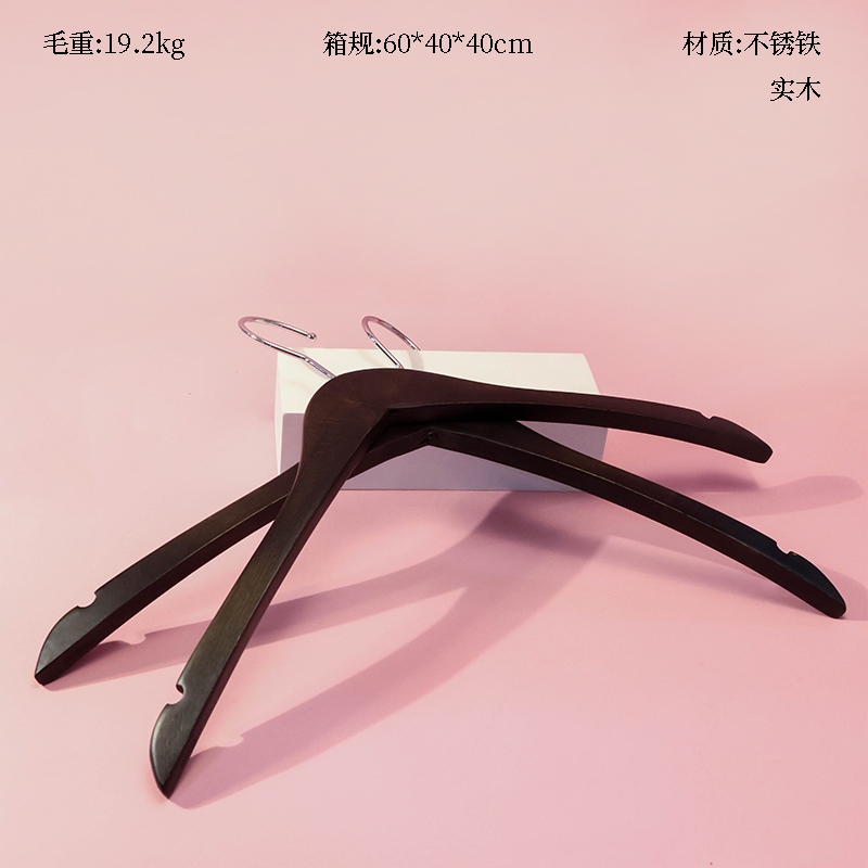 Super Value Solid Wood Hanger (Micro Flaw)(100) 2
