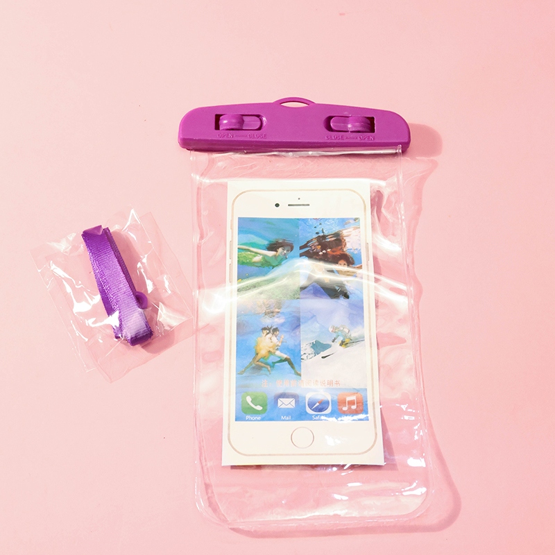 Bolsa Impermeable Para Teléfono Móvil Serie Transparente 3