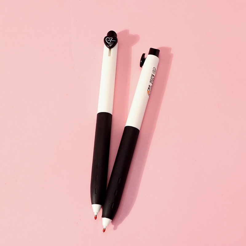 Pen 2 Pack de Gel Negro Pequeño Punto 945LOVE 4