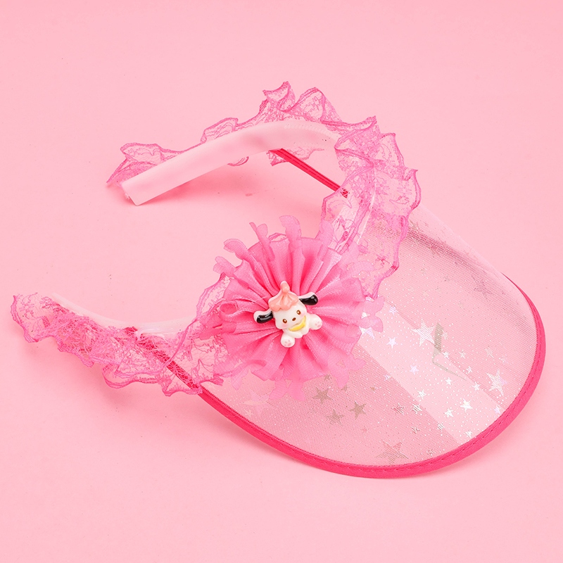 Sombrero de Sol de Encaje Infantil (Aleatorio) 4