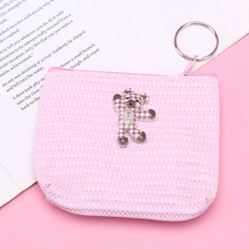 Imitation Woven Bear Bag 4