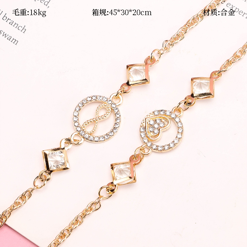 Pulsera de Cristal Anillo de Diamante 2