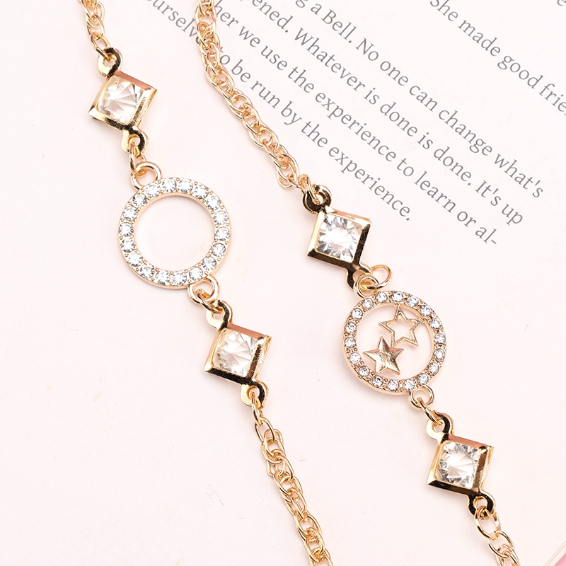 Pulsera de Cristal Anillo de Diamante 3