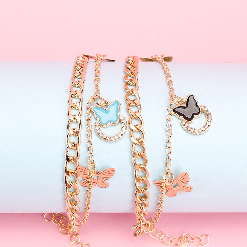 Pulsera de Mariposa de Dos En Uno 3
