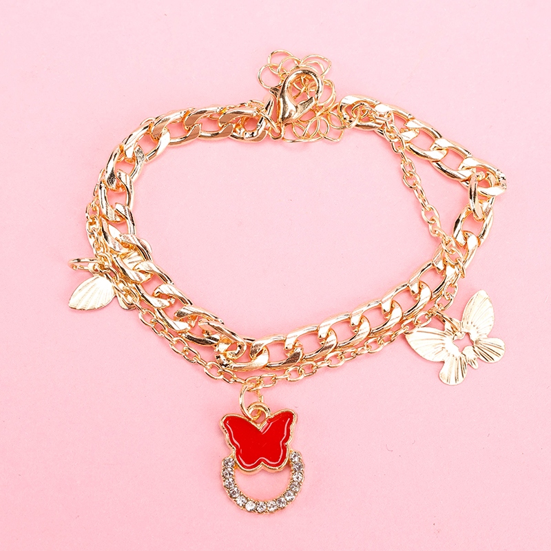 Pulsera de Mariposa de Dos En Uno 4