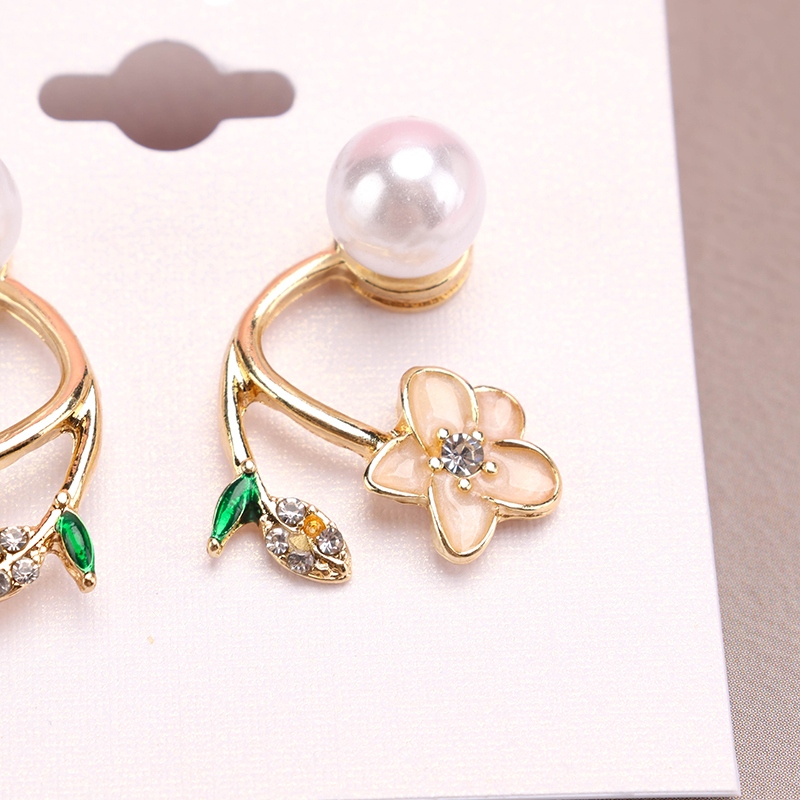 Nuevas Pendientes de Flores de Perlas 3