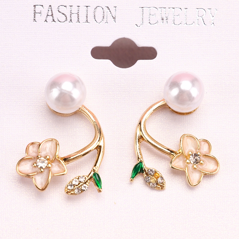 Nuevas Pendientes de Flores de Perlas 4