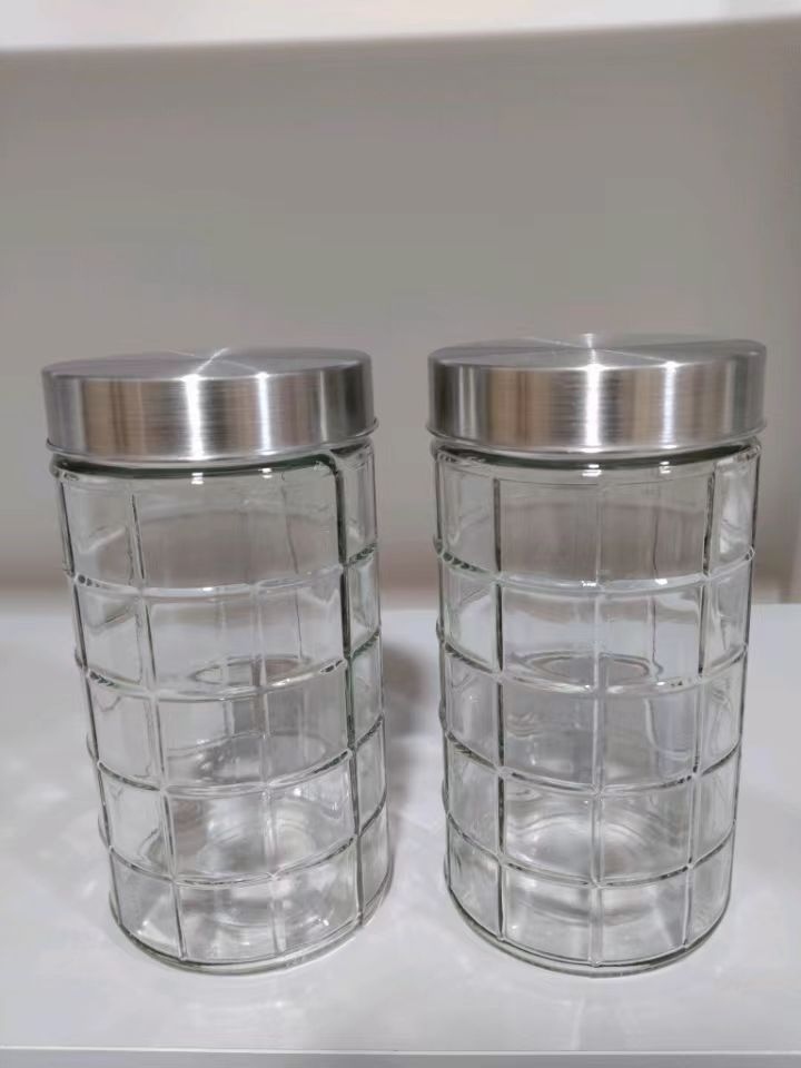 16112 Jarra de Vidrio de Chapa de Acero (700ml) 2