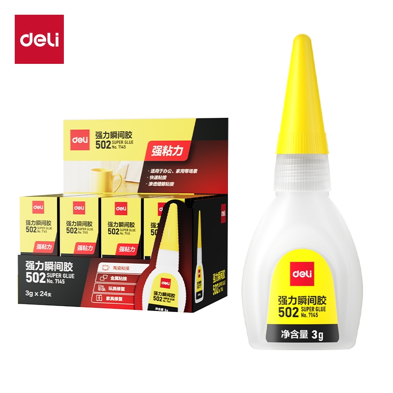 Deli 7145-502 Pegamento Fuerte 2
