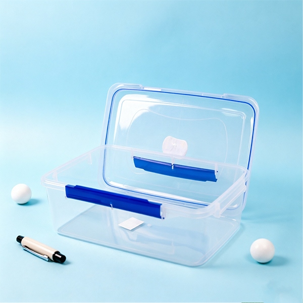 001703-Q1 Caja Transparente de Mantenimiento Fresco (Con Anillo de Sellado) 3