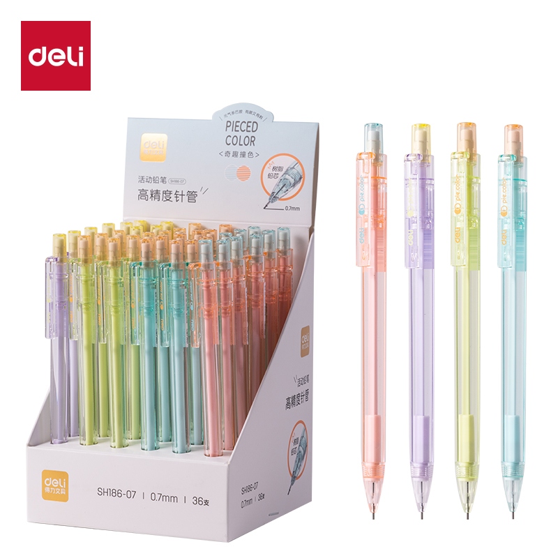 Deli SH186-07 Fun Contrast Plastic Active Pencil (0.7mm)