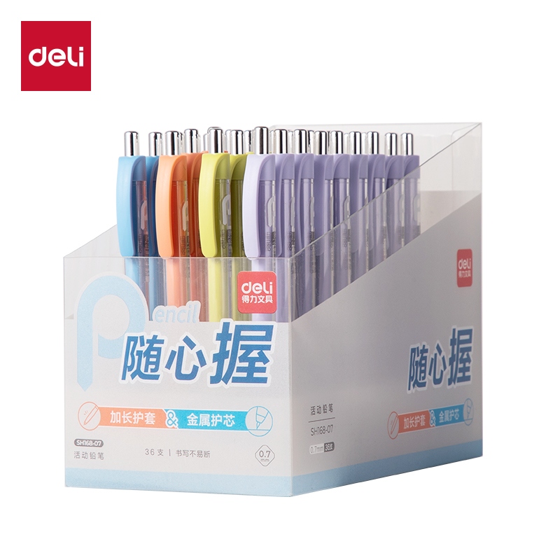 Deli SH168-07 Sujeta el Lápiz Móvil (0.7mm)