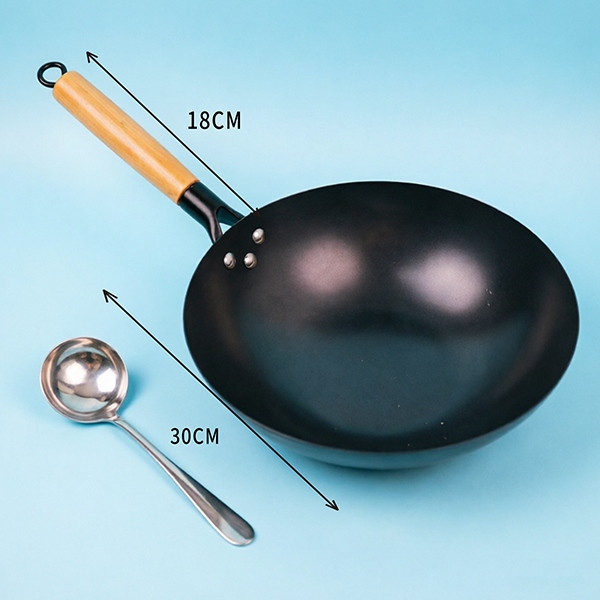 Ecológico Redondo Wok 30CM 3