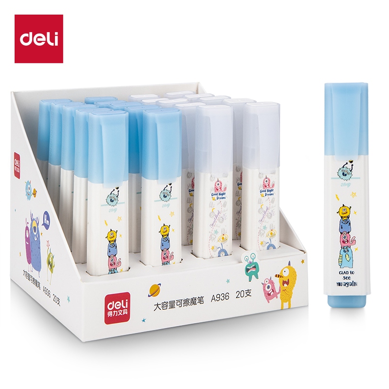Deli A936 Pluma Mágica Borrable 2