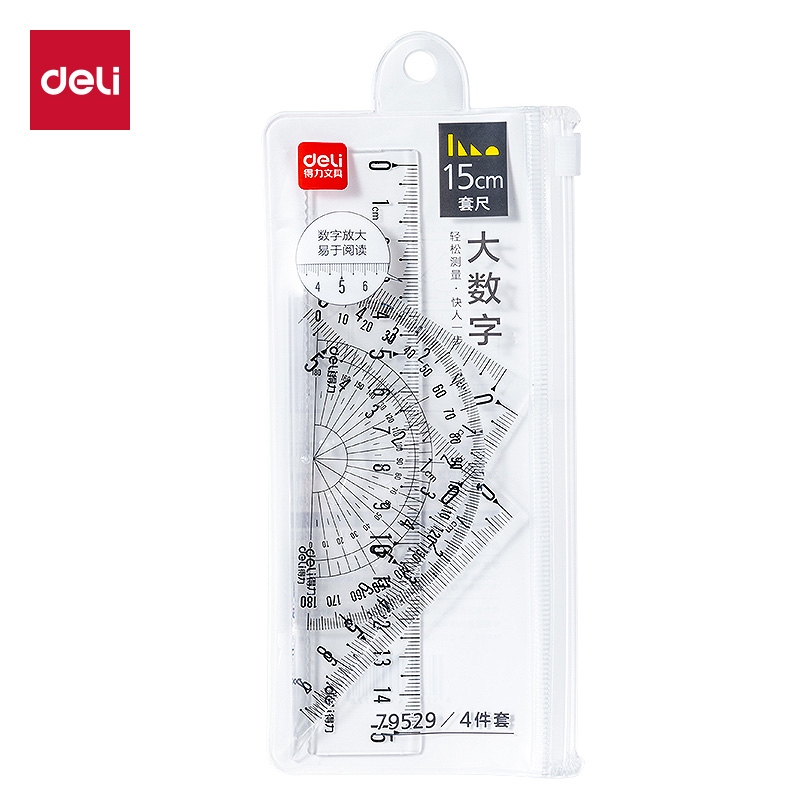 Deli 79529 Conjunto Fácil de Leer (15cm) 2