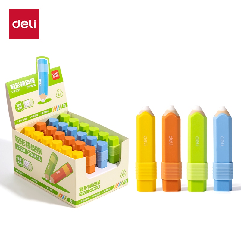Deli VP231 Geométrico Pen Borraser 2