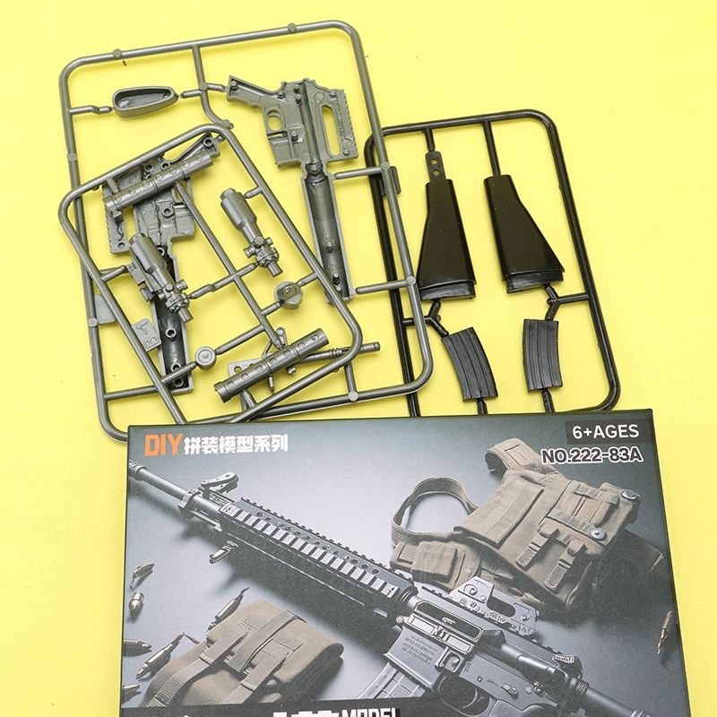 222-83 Gun Model King Building Blocks 4