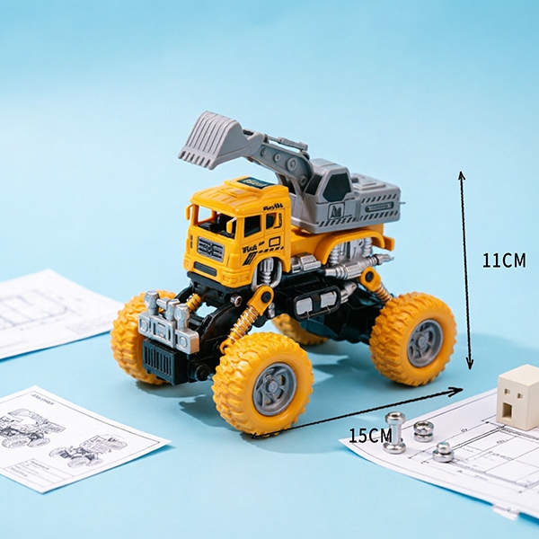 BQ700-21 Vehículo de Ingeniería de Escalada Trasera 4