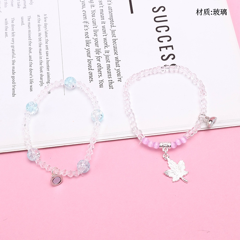 Pulsera Colgante de Imán de Palomita de Doble Círculo 2