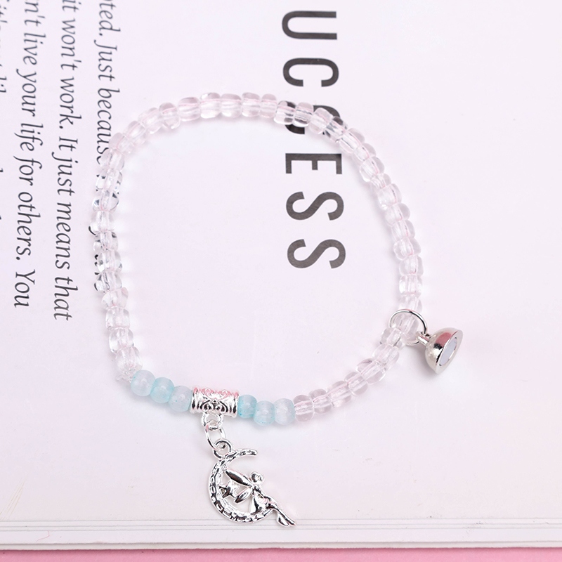 Pulsera Colgante de Imán de Palomita de Doble Círculo 3