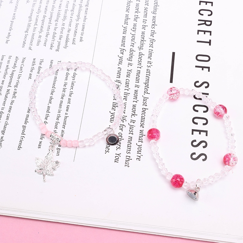 Pulsera Colgante de Imán de Palomita de Doble Círculo 4