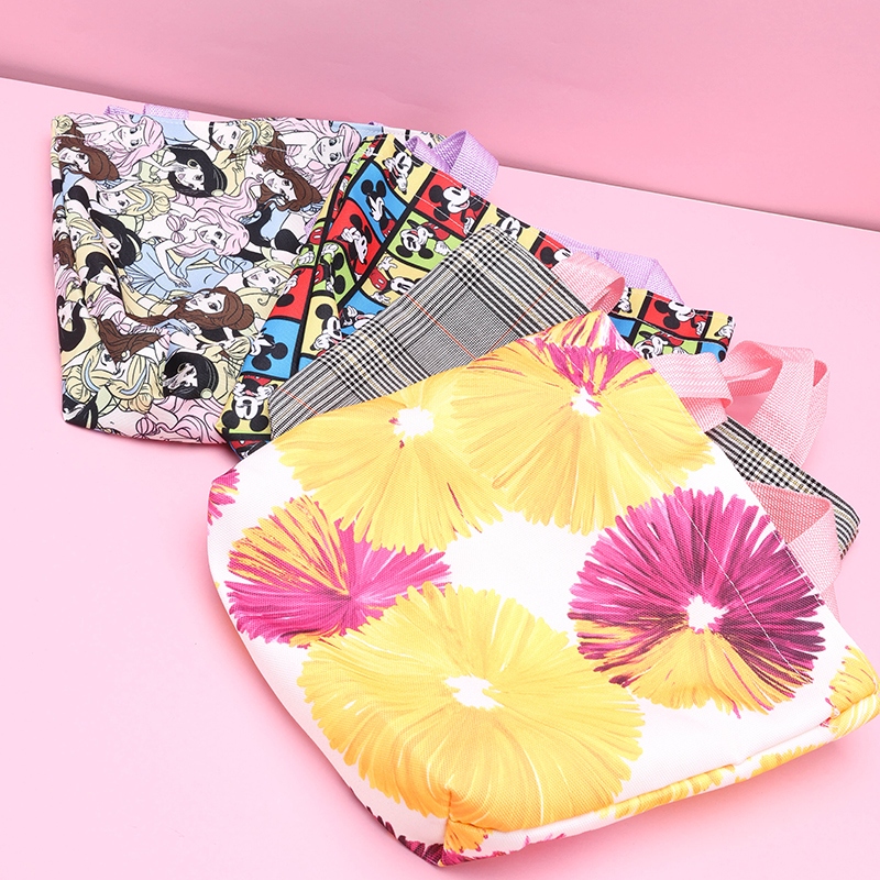 Bolsa de Tela de Twill Portátil (Pantalla de Aleatoria) 23*25 3