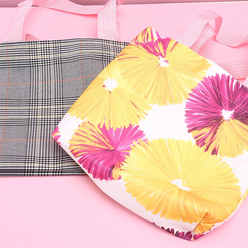 Bolsa de Tela de Twill Portátil (Pantalla de Aleatoria) 23*25 4