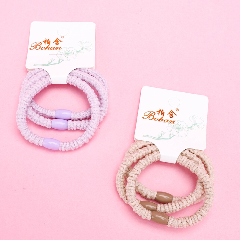 Tres Bandas de Goma Arrugadas de Colores 3