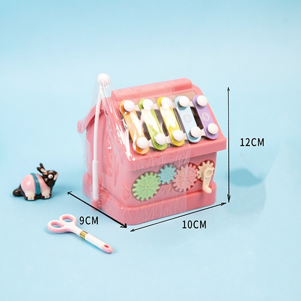 210-36 Cat Cabin Piggy Bank 4