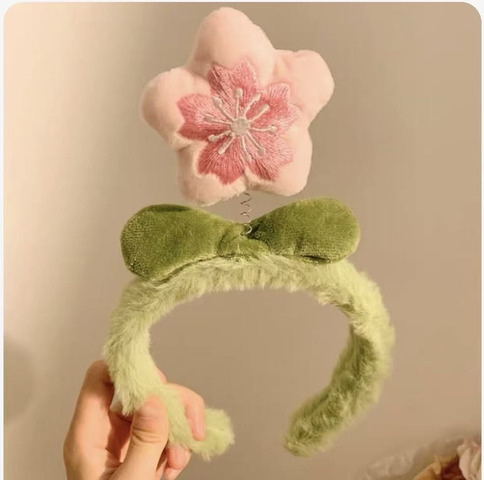 Peach Blossom Plush Hebilla 2
