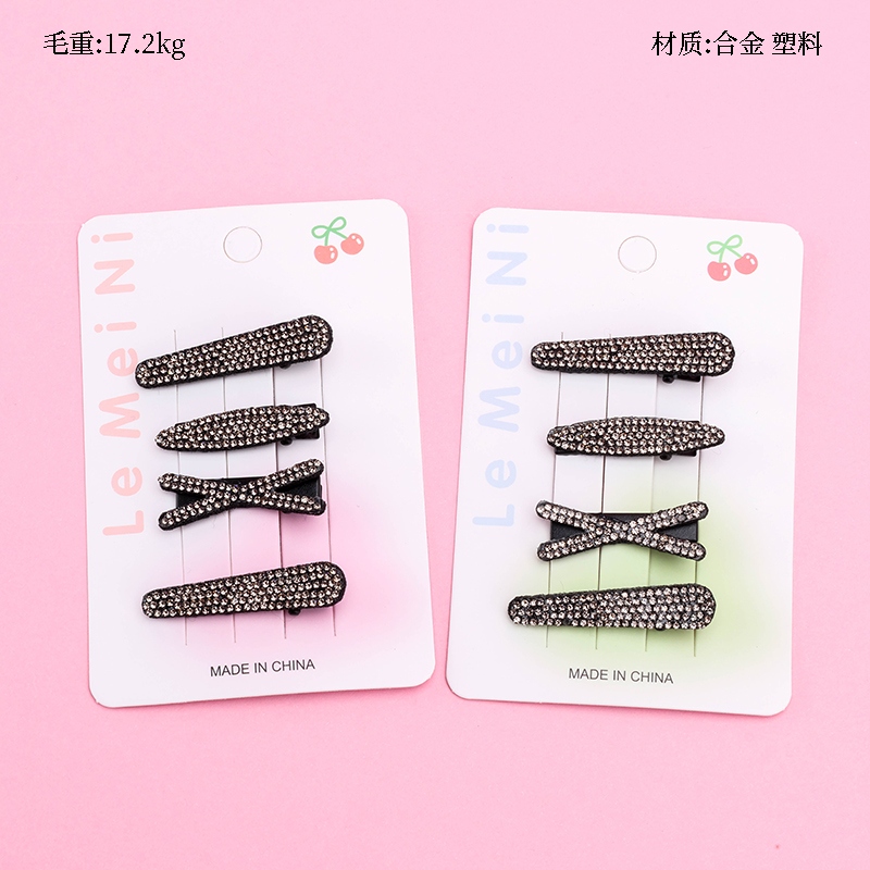 Combinación de Pinzas de Diamante Simple En Caja