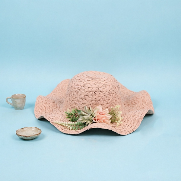 Flor Embellecida Brim Woven Sombrero 3