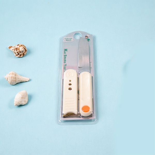 K-51446 Cuchillo Blanco Con Mango Fijado 3