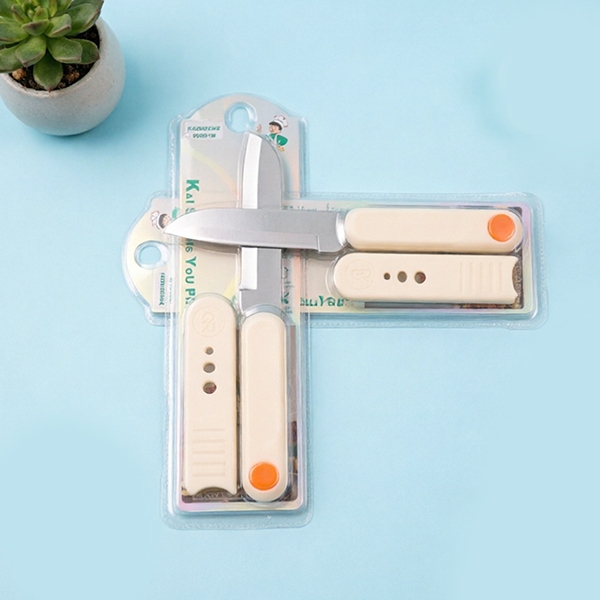 K-51446 Cuchillo Blanco Con Mango Fijado 4