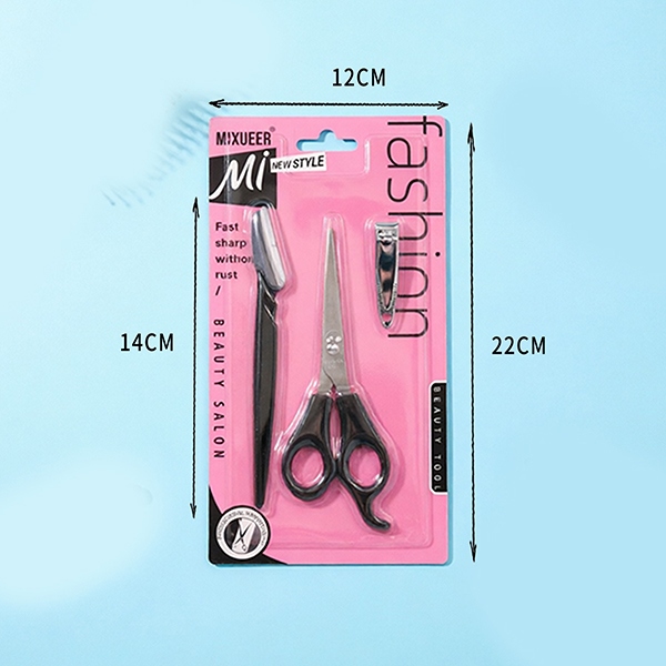 HS-106 Cuchillo de Ceja Conjunto de Tres 5