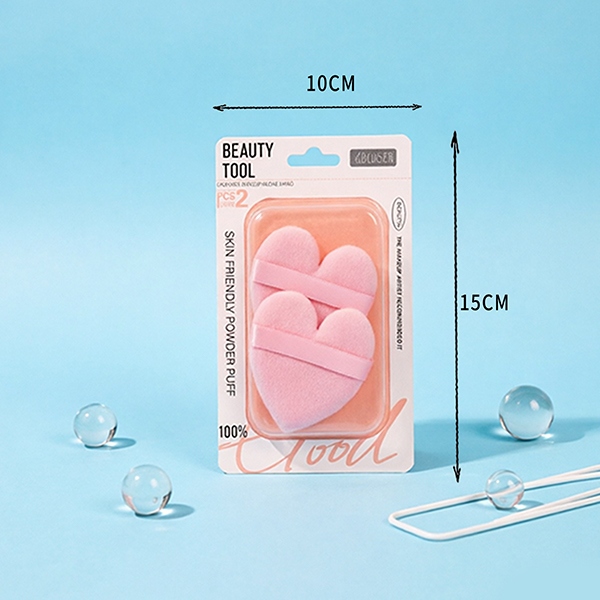 GM -4273750.00g Peach Heart Puff 5