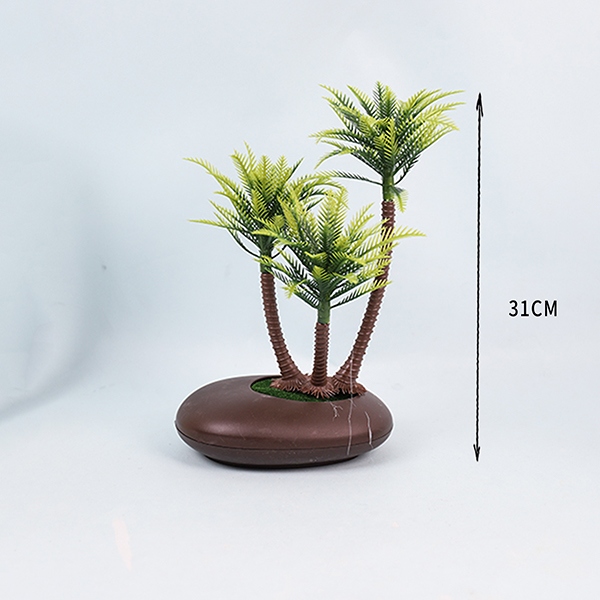 Trigeminal Coco Flor Simulación Bonsai (Color Mezclado) 5