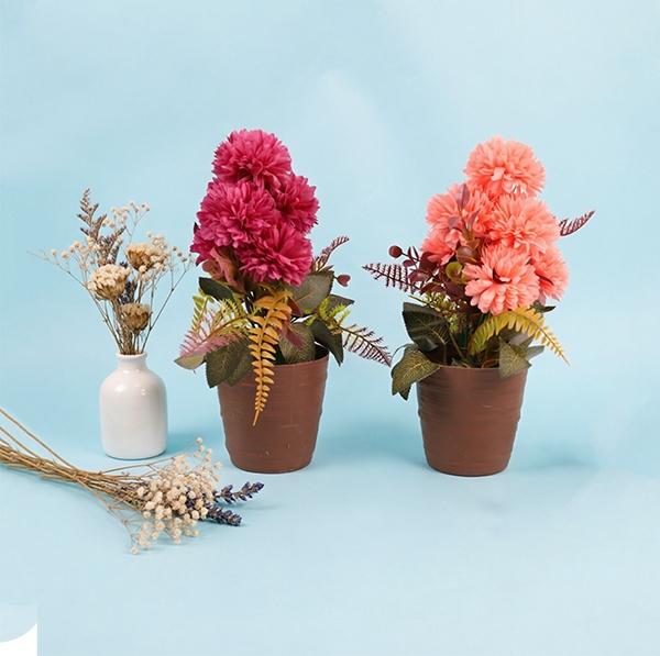 Otoño No.5 Flor Artificial Bonsai (Color Mezclado) 3