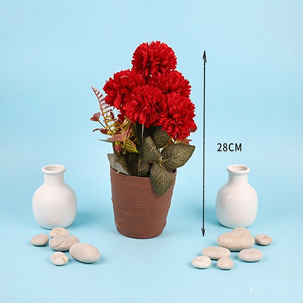 Otoño No.5 Flor Artificial Bonsai (Color Mezclado) 5