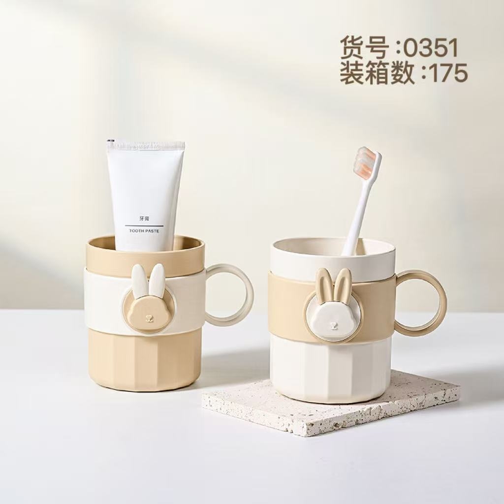 0351 Rabbit Chirp Copa Mouth de Dos Colores 2
