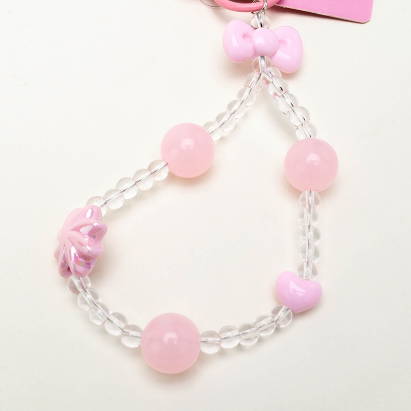 Candy Color Beads Arco Corbata Cadena Móvil Teléfono (Pendiente) 4