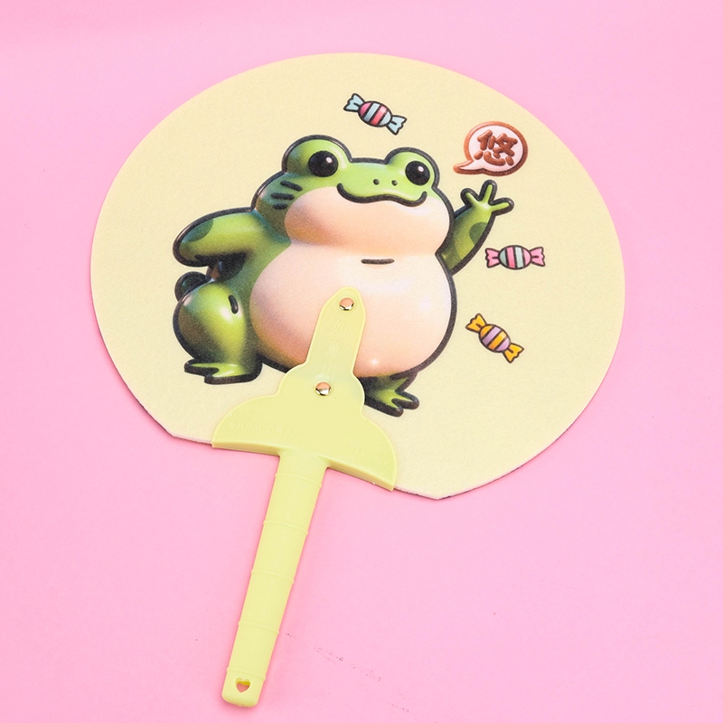 621 Frog Round Fan 4